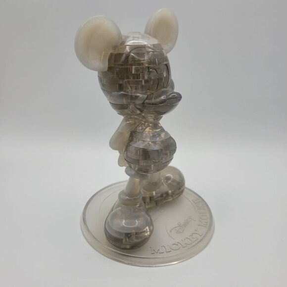 Disney Mickey Crystal Puzzle 3D Gray Layers Vertical Stack Standing Mouse 5 Inch - Picture 3 of 6